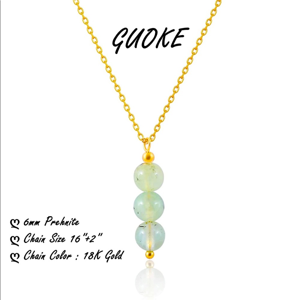 Green Birthstone necklace